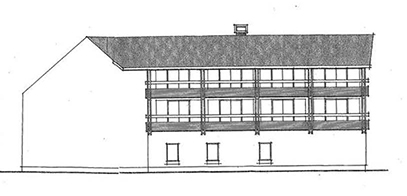 Oostkant Tekening